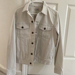 NWT J. Crew W&B Canvas Trucker Jacket in Mens XS